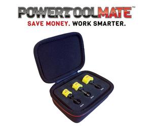 Starrett KCS03001 Electricians 3pc CSC Holesaw Kit Bi-Metal Smooth Cutting