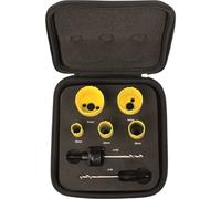 Starrett KDC05021 HSAW KIT ELEC Electricians Hole Saw Kit (7-Piece)