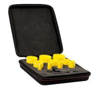 Starrett KDC10022 HSAW KIT PLUMBER Deluxe Plumbers Hole Saw Kit (12-Piece)
