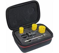 Starrett KFC03051 KFC03051 Kwik-Change Electrician's Holesaw Kit, 8 Piece