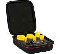 Starrett Electrician's Holesaw Kit KFC06022 Bi-Metal Fast Cut 8-Piece