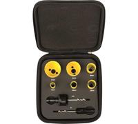 Starrett KFC06022 Bi-Metal Fast Cut Electricians Holesaw Kit