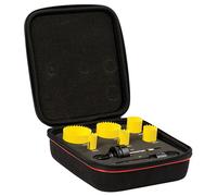 Starrett Electrician's Holesaw Kit KFC06022 Bi-Metal Fast Cut 8-Piece