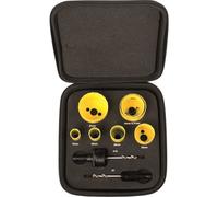 Starrett KFC07021 Bi-Metal Fast Cut Plumbers Holesaw Kit