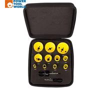 Starrett KFC11021 Deluxe Electricians Hole Saw Kit (13-Piece)