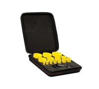 Starrett Kfc14021 Bi-Metal Fast Cut Universal Holesaw Kit 1 in Black Starrett Black