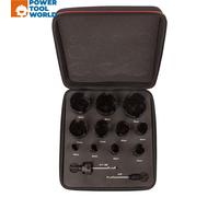 Starrett KMP11021 TCT Multi Purpose Holesaw Kit 13 Piece