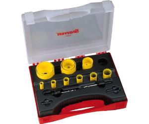 Starrett KS2000DE Deluxe Electricians Constant Pitch HSS Bi-Metal Holesaw Kit (14 Pieces)