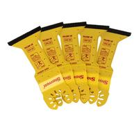 Starrett KSO-00B44-5 Kso-00B44-5 Flat-Sided Bi-Metal Oscillating Blade 55 X 44Mm X 18 Tpi Pack Of 5