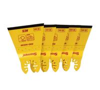 Starrett KSO-00C69-5 Kso-00C69-5 Flat-Sided Hcs Oscillating Blade 69 X 42Mm X 18 Tpi Pack Of 5