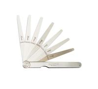 Starrett Metric Feeler Gauge Set Multi Colour (0.03-0.5mm)