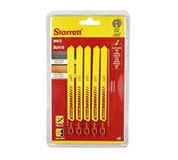 Starrett BU56 Wood Cutting Jig Saw Blade, 6 Teeth per Inch, Pack of 5