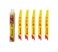 Starrett Multi Purpose Reciprocating Saw Blades 150mm (6-inch) - Pack of 5