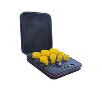 Starrett KDC10022 HSAW KIT PLUMBER Deluxe Plumbers Hole Saw Kit (12-Piece)