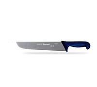 Starrett Professional Butchers Knife - BKL203-10 Wide Straight 10 Inch Ultra Sharp Sanitized Steel Blade - Blue Handle Kitchen Chef's Knife