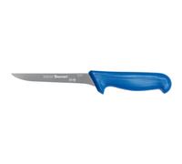 Starrett Professional Stainless Steel Chefs Kitchen Boning Knives - Narrow Straight Profile - 6-inch (150mm) - Blue Handle