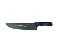 Starrett Professional Stainless Steel Chefs Kitchen Knives - Narrow Curved Profile - 12-inch (300mm) - Black Handle