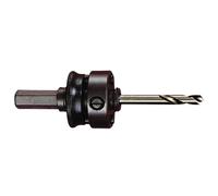 Starrett Quick Hitch Arbor for Hole Saws - 11mm Hex Shank, Carbide Tipped Pilot