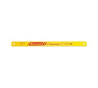 Starrett RS1410-5 Redstripe Solid High Speed Steel Power Hacksaw Blade, 0.050" Thick, 10 TPI, 14" Length x 1-1/8" Width