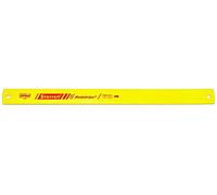 Starrett RS550-10 Redstripe Solid High Speed Steel Power Hacksaw Blade, 0.075" Thick, 10 TPI, 22" Length x 1-3/4" Width