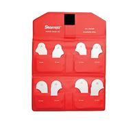 Starrett S167MBZ Radius Gauge Set - Millimetre Without Holder, Satin Finish, 8-15 mm Range, 1 mm Increment, 8 Gauges