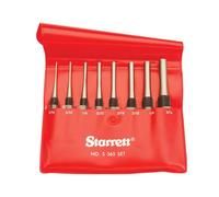Starrett S565PC Drive Pin Punch Set (8 Pieces)