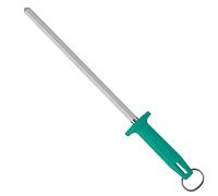 Starrett Sharpening Steel Knurled finish 12" (300mm) Green Handle (BKG407-12)