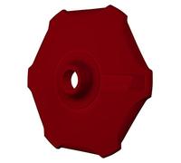 Starrett Sharpening Steel Protector - BKR5 Red Antimicrobial Sanitized Guard Polypropylene for Hand & Wrist Protection - Durable & Easy-to-Clean Knife Sharpener Accessory