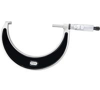 Starrett T226XRL-5 Outside Micrometer, Ratchet Thimble, Carbide Anvil, 4-5"