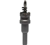 Starrett SM22 Metal Hole saw, Stainless Steel Sheet, 22 mm