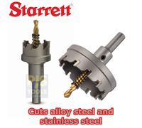Starrett SM39 39mm TCT tungsten carbide holesaw for stainless steel inox sheet