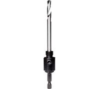 Starrett XA4C Hole Saws Arbor - 14-30mm Hex Shank Arbor 1/2" Screw Thread with 6.35mm Carbide Tipped Pilot Drill - Quick Change Mandrel