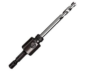 Starrett XA4C Hole Saws Arbor - 14-30mm Hex Shank Arbor 1/2" Screw Thread with 6.35mm Carbide Tipped Pilot Drill - Quick Change Mandrel
