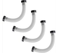 StarRing 1/2/4PCS Pool Sand Filter Pump Hose, 1.5inch Replacement Part 11388 11535 Interconnecting Hose for Intex 16 Inch Sand Filter Pumps for Pool Accessories (4PCS)
