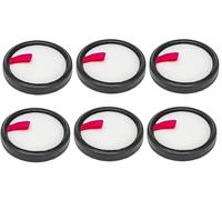 StarRing 2/4/6 Pcs Replacement Filter HEPA Filters for Cecotec for INSE K370 N370 N300 Bagless Cordless Vacuum Cleaner Accessory Parts Washable and Reusable Filtes (6 PACK)