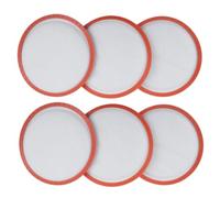 StarRing 3/6 Pcs Replacement HEPA Filters For Dirt Devil DD2650-1 DD2651-0 DD2651-1 DD2720 Vacuum Cleaner Accessory Parts Washable and Reusable Keep Air Clean Filters (6PCS)