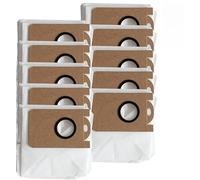 StarRing 4/10 PCS Replacement Dust Bags For Airzeen Q10 Pro Robot Vacuum Cleaner Accessories,Large Capacity, Non-Woven Fabric Filter Bags (10PCS)