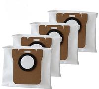 StarRing 4/10 PCS Replacement Dust Bags Parts For Xiaomi X10, X10+, X20+, X20 Pro, X20 Max, M30, M30 Pro, M30S, M40, B116 Robot Vacuum Cleaner Accessories,3.5L Large Capacity Dust Bags (4 PACK)