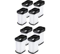 StarRing 4/8 Pcs Washable Reusable HEPA Filter Replacement for Shark WV270UK WV273UKT WandVac 2.0 Cordless Handheld Vacuum Cleaner (8PCS)