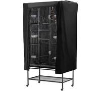 StarRing Large Breathable Soft Universal 210D Oxford Large Bird Cage Cover, Universal Bird Cage Cover, Weatherproof Sun Protection Cage Blackout Cover