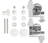 StarRing Toilet Soft Close Hinges, Replacement Traditional & Contemporary Toilet Soft Close Hinges Toilet Seat Hinges, Zinc Alloy Toilet Seat Fixings