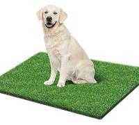 STARROAD-TIM 80 * 130 CM Reusable Dog Training Pads Artificial Grass Rug Turf for Dogs Indoor Outdoor Fake Grass for Dogs Potty Training Area Patio Lawn Decoration