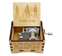 STARRUM Akumas no Ko Music Box Attack Laser Design Hands Crank Musical Box for Men Women on Titan Birthday Christmas gifts(Akumas no Ko)