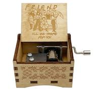 STARRUM Friendses Music Box I will Be There For You Hands Crank Laser Design Musical Box for Men Women Birthday Christmas gifts (Friendses)
