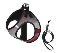 Starry Aky Red Landscape Compact Pet Suspender Vest-The Perfect Small Pet For A Comfortable Walk