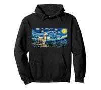 Starry Alpaca Pullover Hoodie