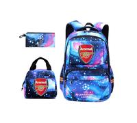 (Starry Arsenal) Champions League backpack fashion trend Real Madrid Barcelona Paris Grand Backpack Student schoolbag men's Manchester City Manchester United