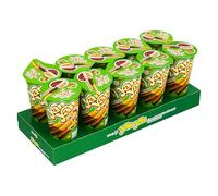 Starry Asian Market Meiji Yan Yan Creamy Hazelnut-Cocoa Flavoured Dip Biscuit Snack 44g (Pack of 10)