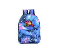 (Starry blue 01) Among us Backpack Kids School Bag Boys Bookbag bag