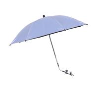 STARRY CITY Baby Pram Parasol with Adjustable Clamp,Children Buggy Sun-Proof Umbrella Clip On UPF 50+ Great for Pushchair,Strollers(Purple)